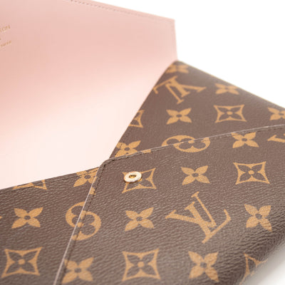 Louis Vuitton Monogram Large Kirigami Pochette Insert Rose Ballerine