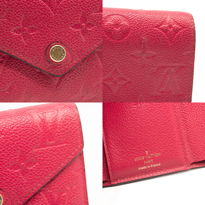 Louis Vuitton Empreinte Victorine Wallet Freesia Pink