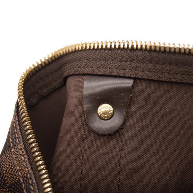 Louis Vuitton Keepall Damier Ebene 50 Brown Coated Canvas Weekend/Travel Bag