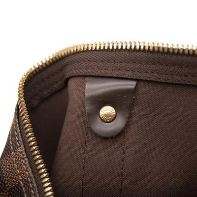 Louis Vuitton Keepall Damier Ebene 50 Brown Coated Canvas Weekend/Travel Bag