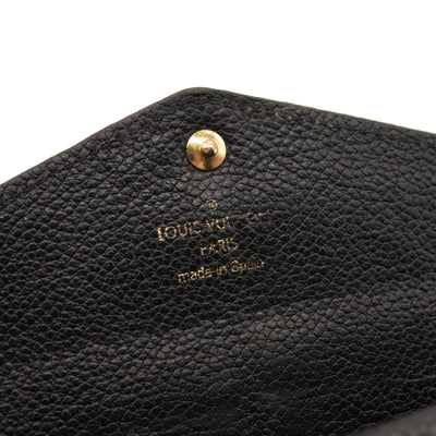 Louis Vuitton Empreinte Sarah Wallet NM Black