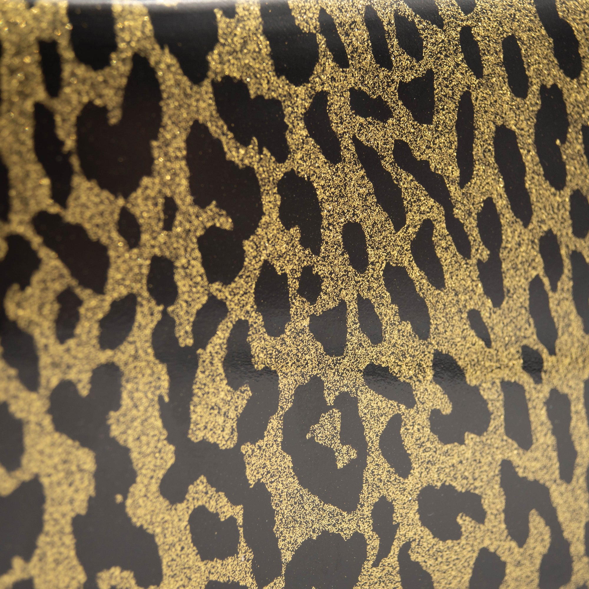 NEW Saint Laurent Monogram Small Kate Glitter Leopard Small Classic Woc