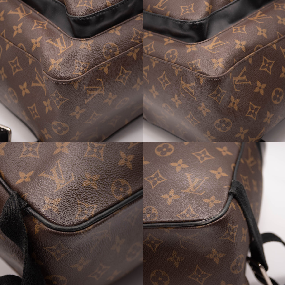 Louis Vuitton JOsh Macassar Brown Monogram Canvas Backpack