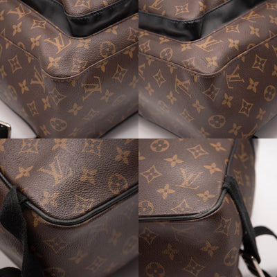 Louis Vuitton JOsh Macassar Brown Monogram Canvas Backpack