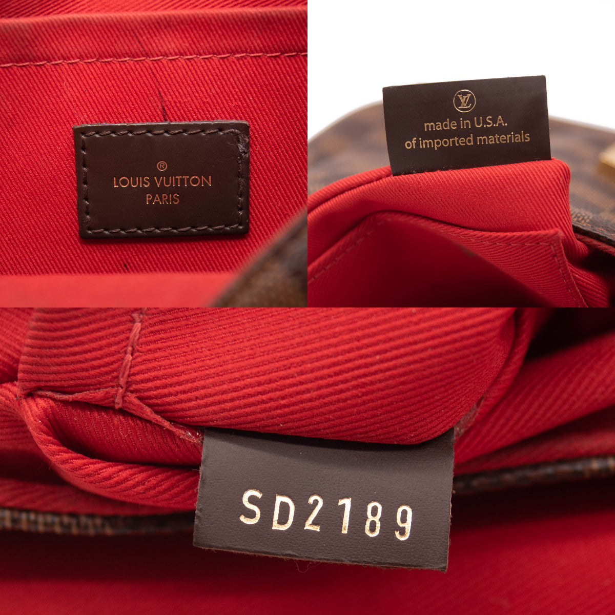 Louis Vuitton Damier Ebene Croisette