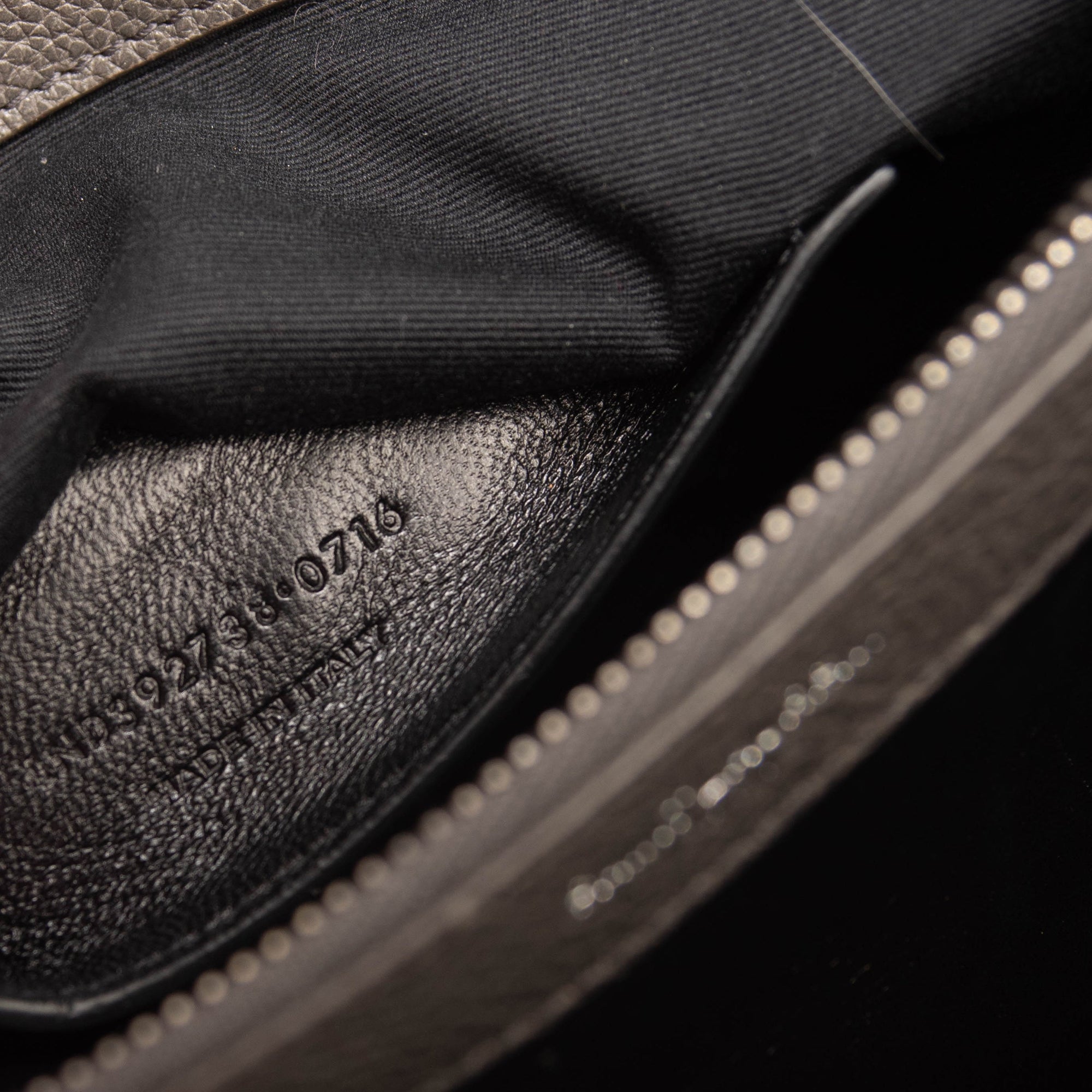 Saint Laurent Sheepskin Matelasse Chevron Monogram Large College Satchel Dark Anthracite