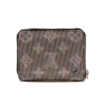 Louis Vuitton Calfskin Monogram LV Pop Zippy Coin Purse Blue