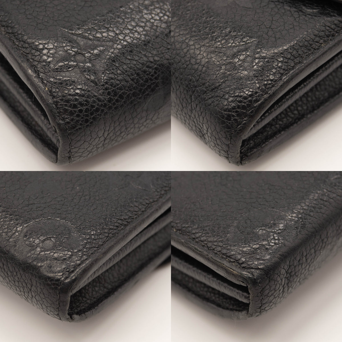 Louis Vuitton Empreinte Sarah Wallet NM Black