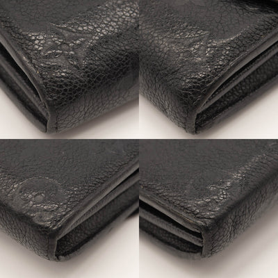Louis Vuitton Empreinte Sarah Wallet NM Black