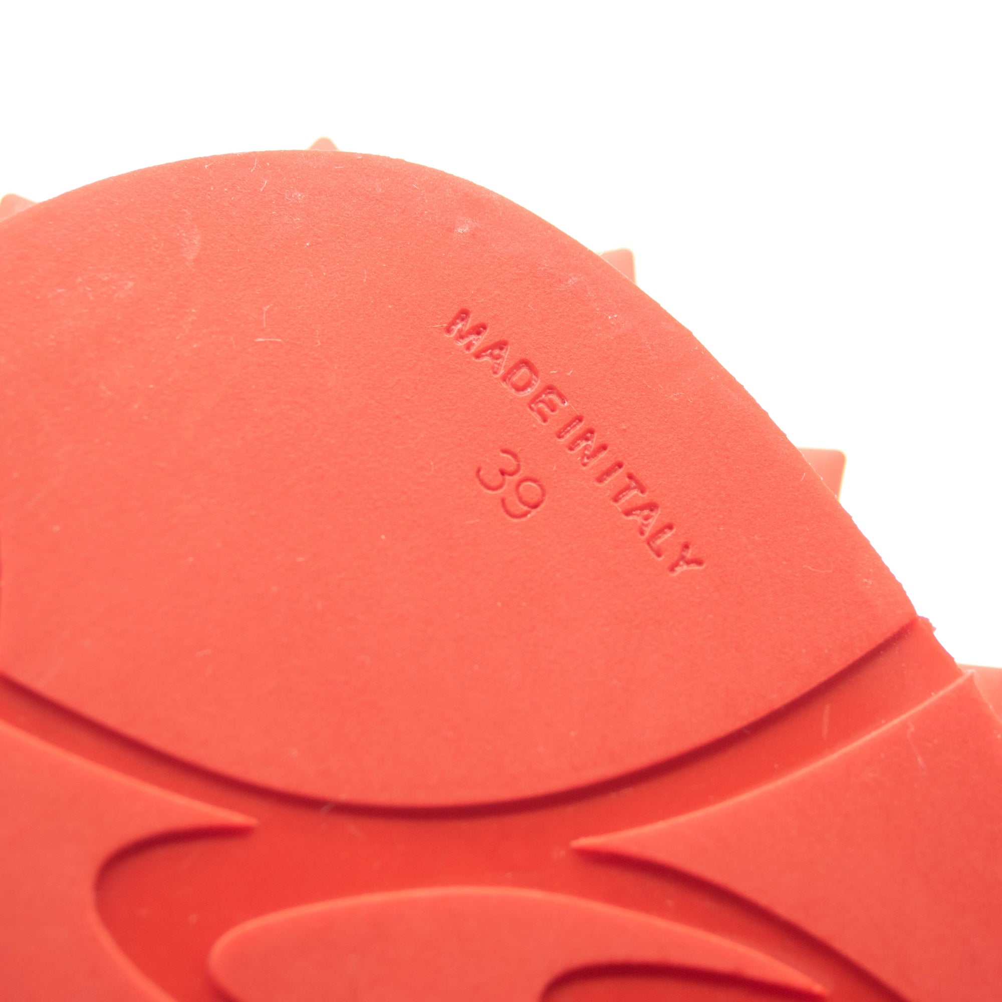 NEW Christian Louboutin Loubi Stud Platform Flip Flop white red sandal 39