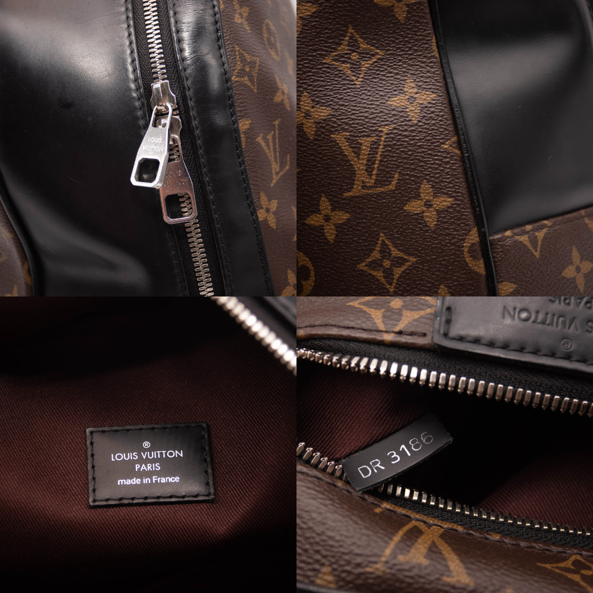 Louis Vuitton JOsh Macassar Brown Monogram Canvas Backpack