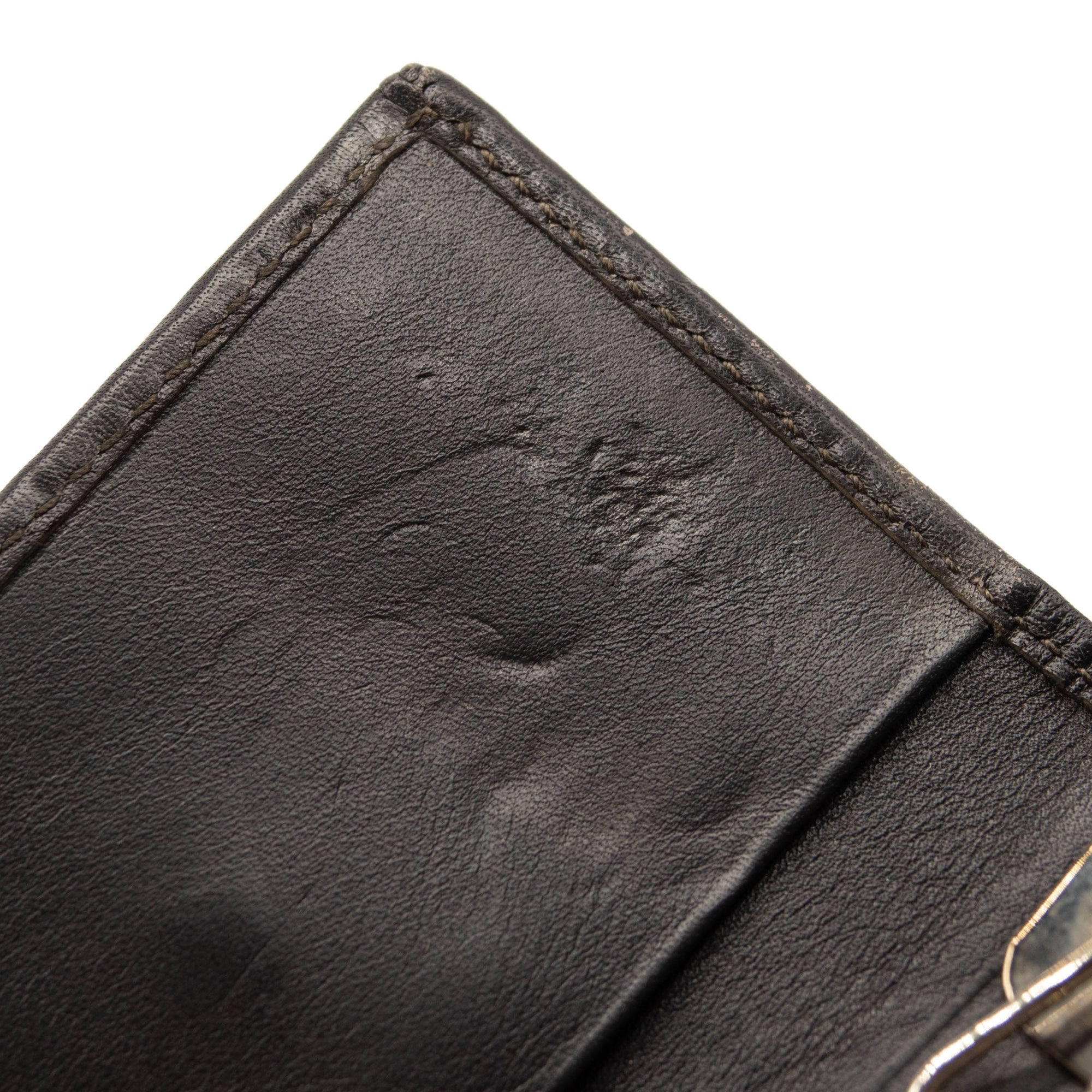 GUCCI Monogram 6 Key Holder Case Dark Brown GG Wallet Canvas Signature Logo