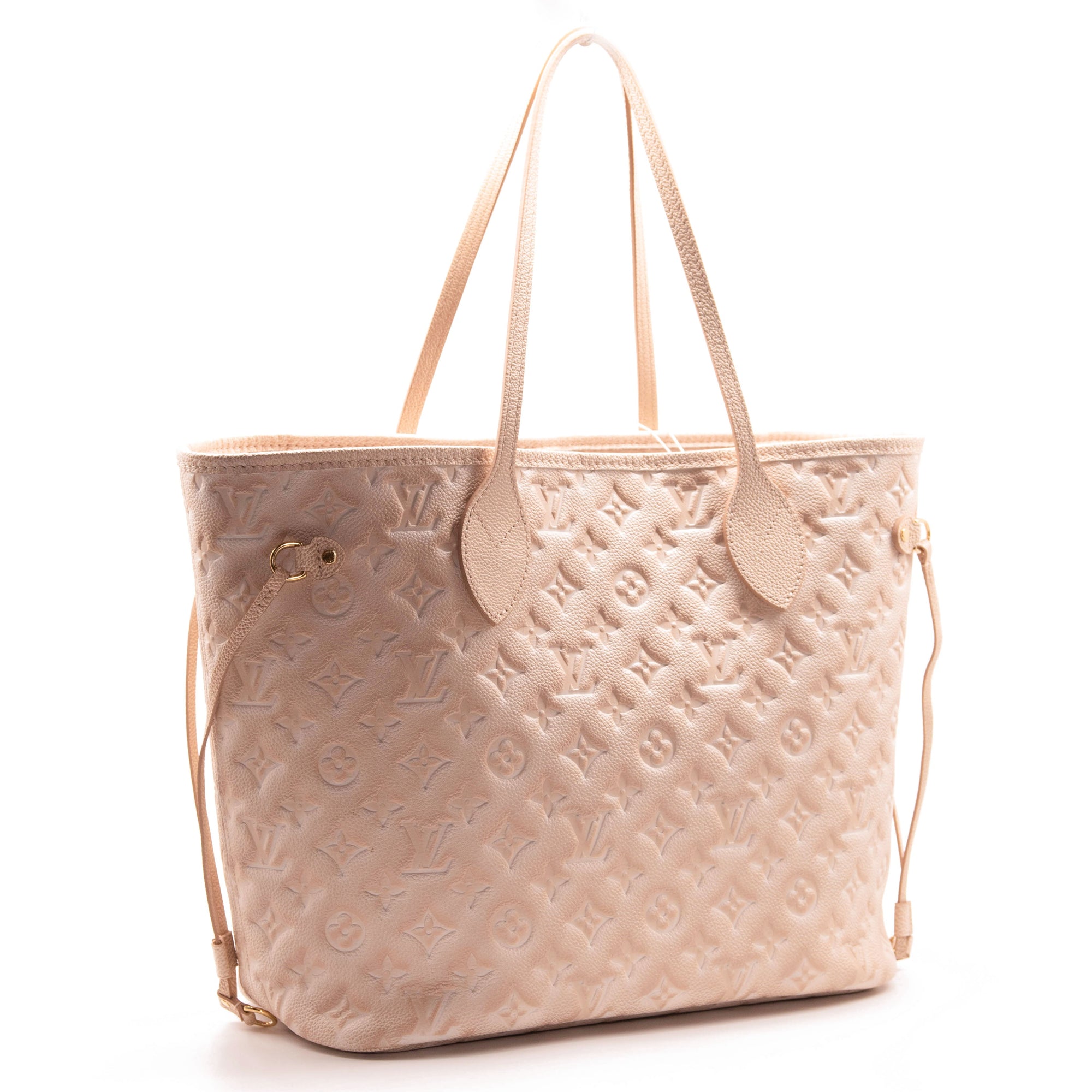 Louis Vuitton Empreinte Monogram Summer Stardust Neverfull MM Beige Clair Pink
