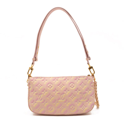 NEW Louis Vuitton Empreinte Monogram Summer Stardust Multi Pochette Accessories Pink
