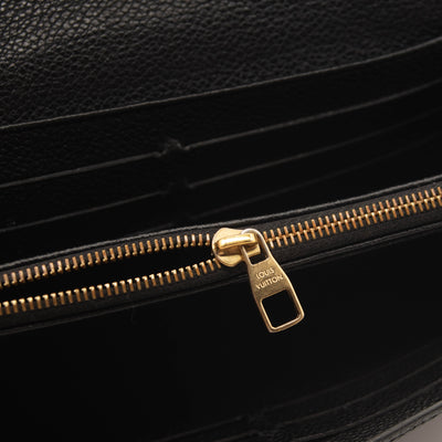 Louis Vuitton Empreinte Sarah Wallet NM Black