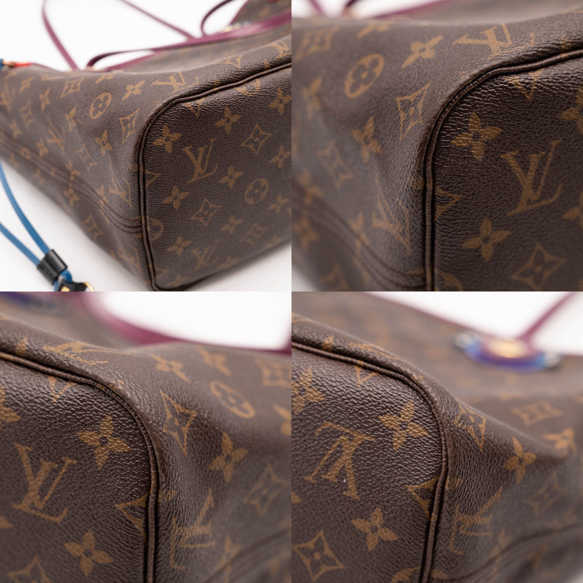 LOUIS VUITTON Monogram Totem Neverfull MM Magenta