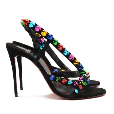Christian Louboutin Spikita Strap Slingback Sandal (Women) EU 39.5
