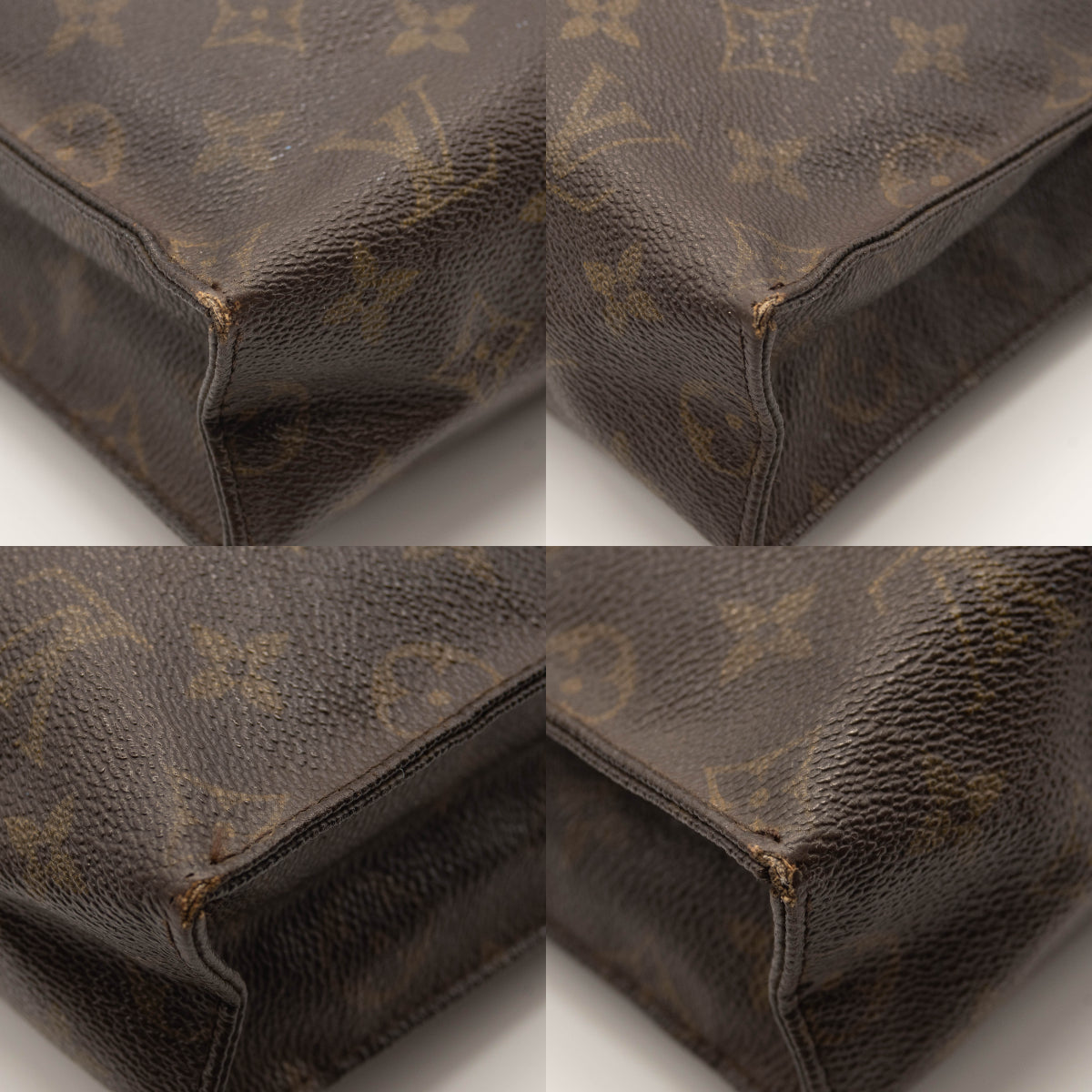 LOUIS VUITTON Monogram Toiletry Pouch 26 Brown