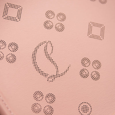 NEW Christian Louboutin Radioloubi Small Leather Crossbody Bag Pink Perforated