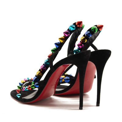 Christian Louboutin Spikita Strap Slingback Sandal (Women) EU 39.5