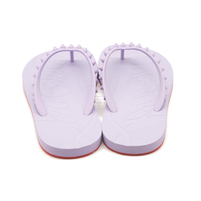 Christian Louboutin Loubi Flip Flop (Women) Lilac EU 39 US 9