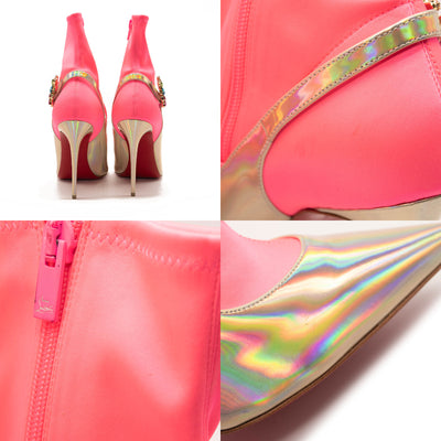 Christian Louboutin Jessie Joli Crystal Embellished Bootie US 8