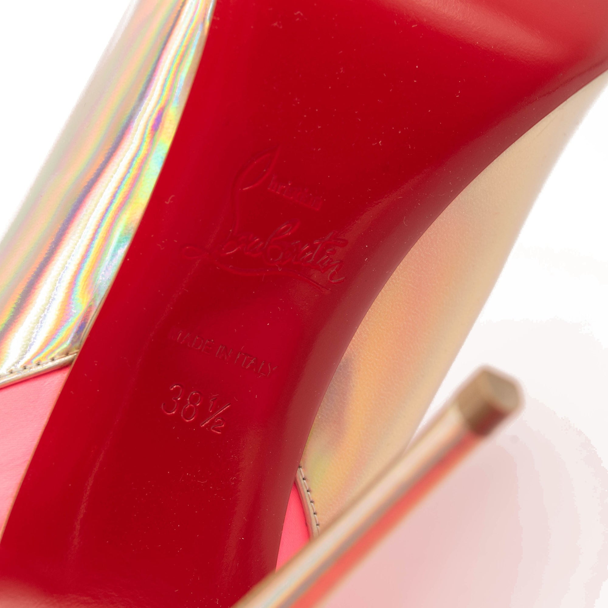 Christian Louboutin Jessie Joli Crystal Embellished Bootie US 8