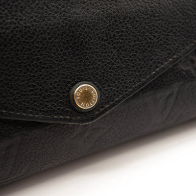 Louis Vuitton Empreinte Sarah Wallet NM Black