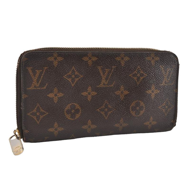 USED LOUIS VUITTON Monogram Zippy Wallet