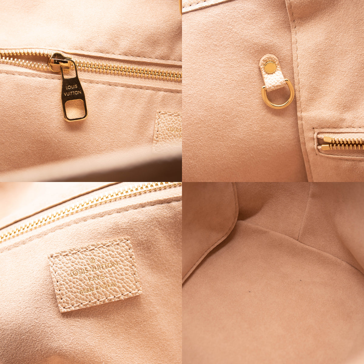 Louis Vuitton Empreinte Monogram Summer Stardust Neverfull MM Beige Clair Pink
