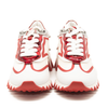 NEW Christian Louboutin Sharkina Sneaker White Red EU 39.5