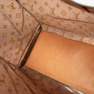 Louis Vuitton Vinyl Monogram Ambre Sac Cabas GM Beach Tote