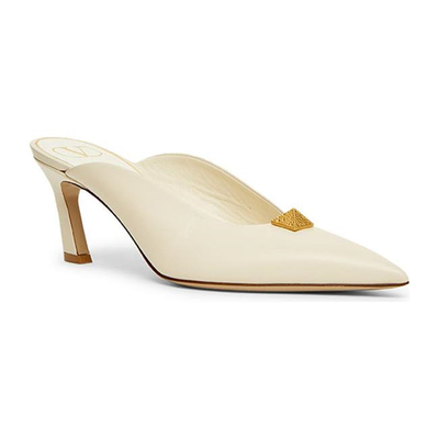 NEW Valentino Roman Stud Pointed Toe Mule
