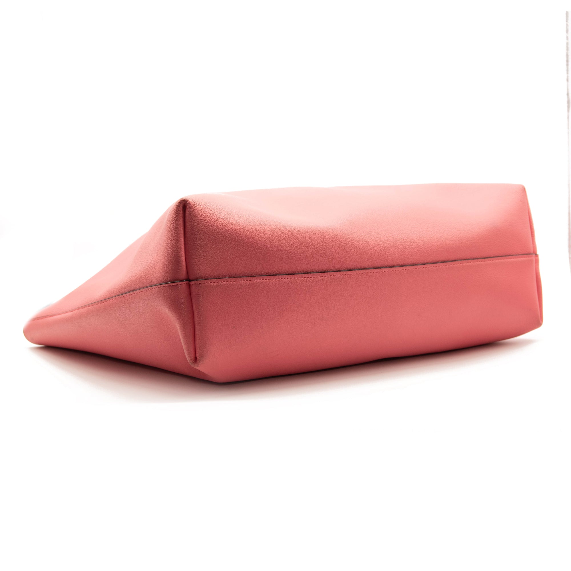 Saint Laurent Calfskin Large Shopping Tote Pink