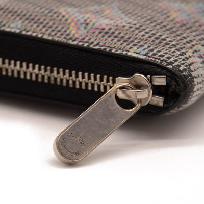 Louis Vuitton Calfskin Monogram LV Pop Zippy Coin Purse Blue