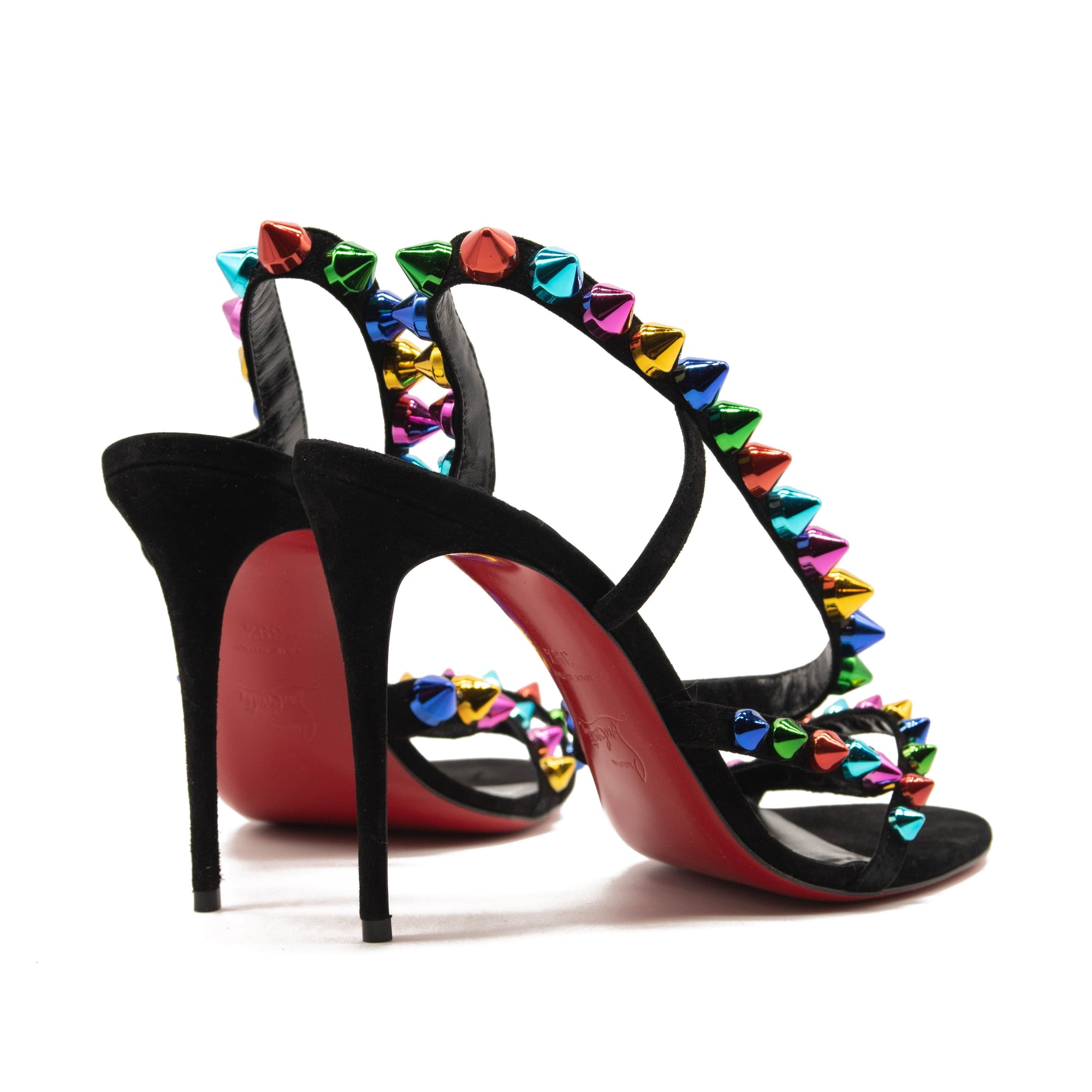 Christian Louboutin Spikita Strap Slingback Sandal (Women) EU 39.5
