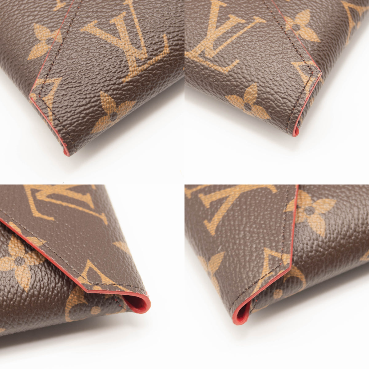 Louis Vuitton Monogram Medium Kirigami Pochette Insert Coquelicot