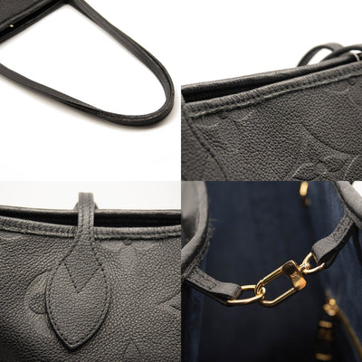Louis Vuitton Empreinte Monogram Giant Neverfull MM Black Tote