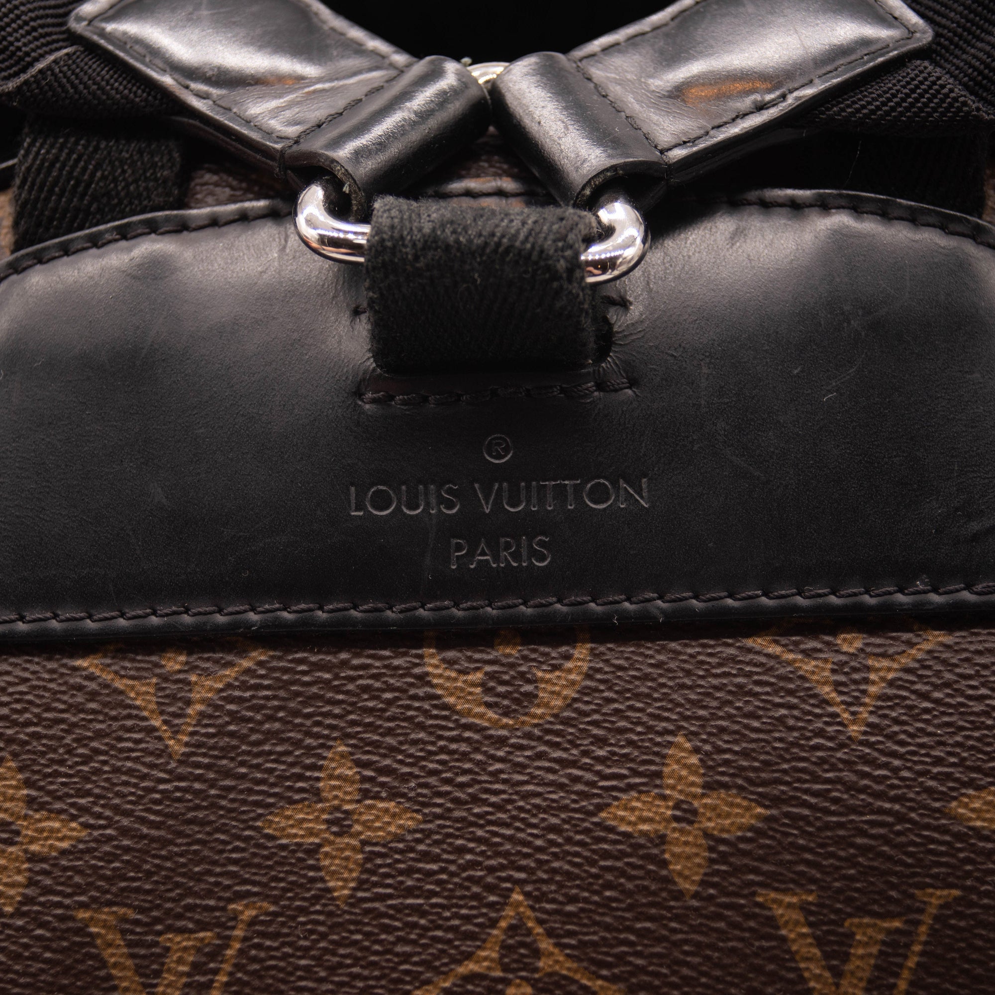 Louis Vuitton JOsh Macassar Brown Monogram Canvas Backpack