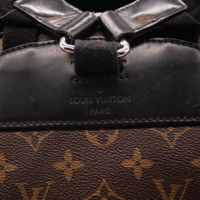 Louis Vuitton JOsh Macassar Brown Monogram Canvas Backpack