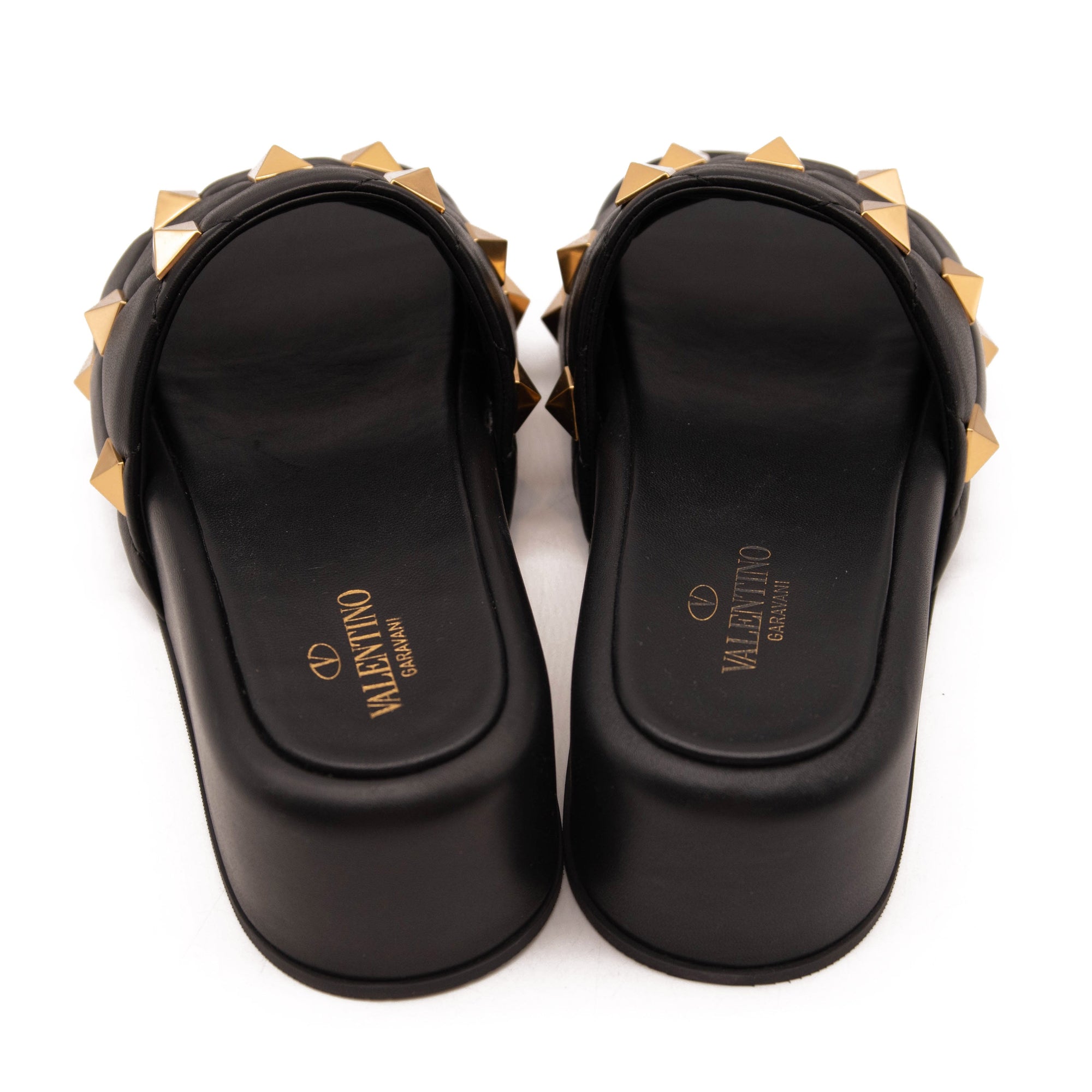 Valentino Roman Stud Platform Sandal Size 39