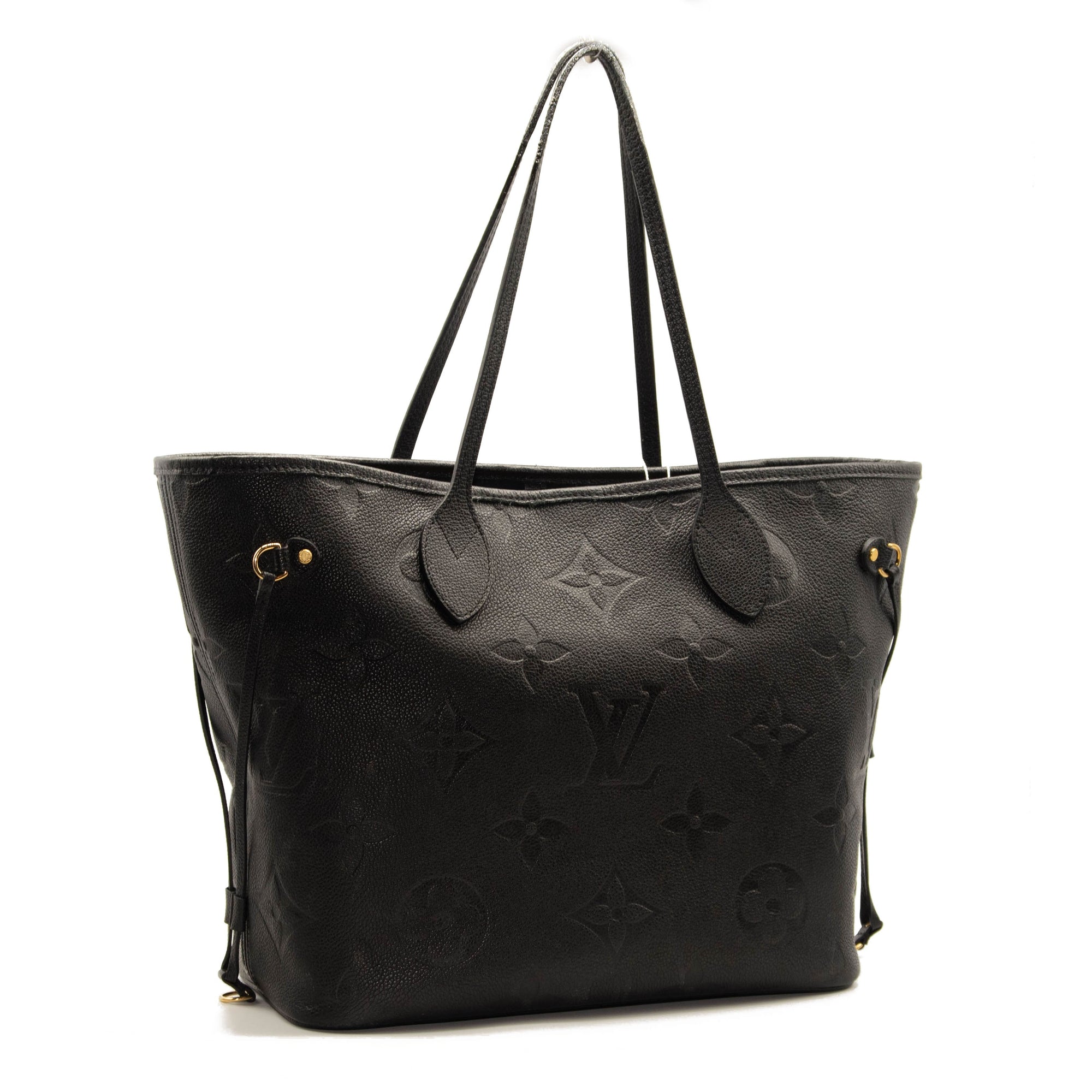 Louis Vuitton Empreinte Monogram Giant Neverfull MM Black Tote