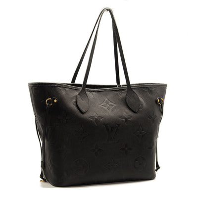 Louis Vuitton Empreinte Monogram Giant Neverfull MM Black Tote