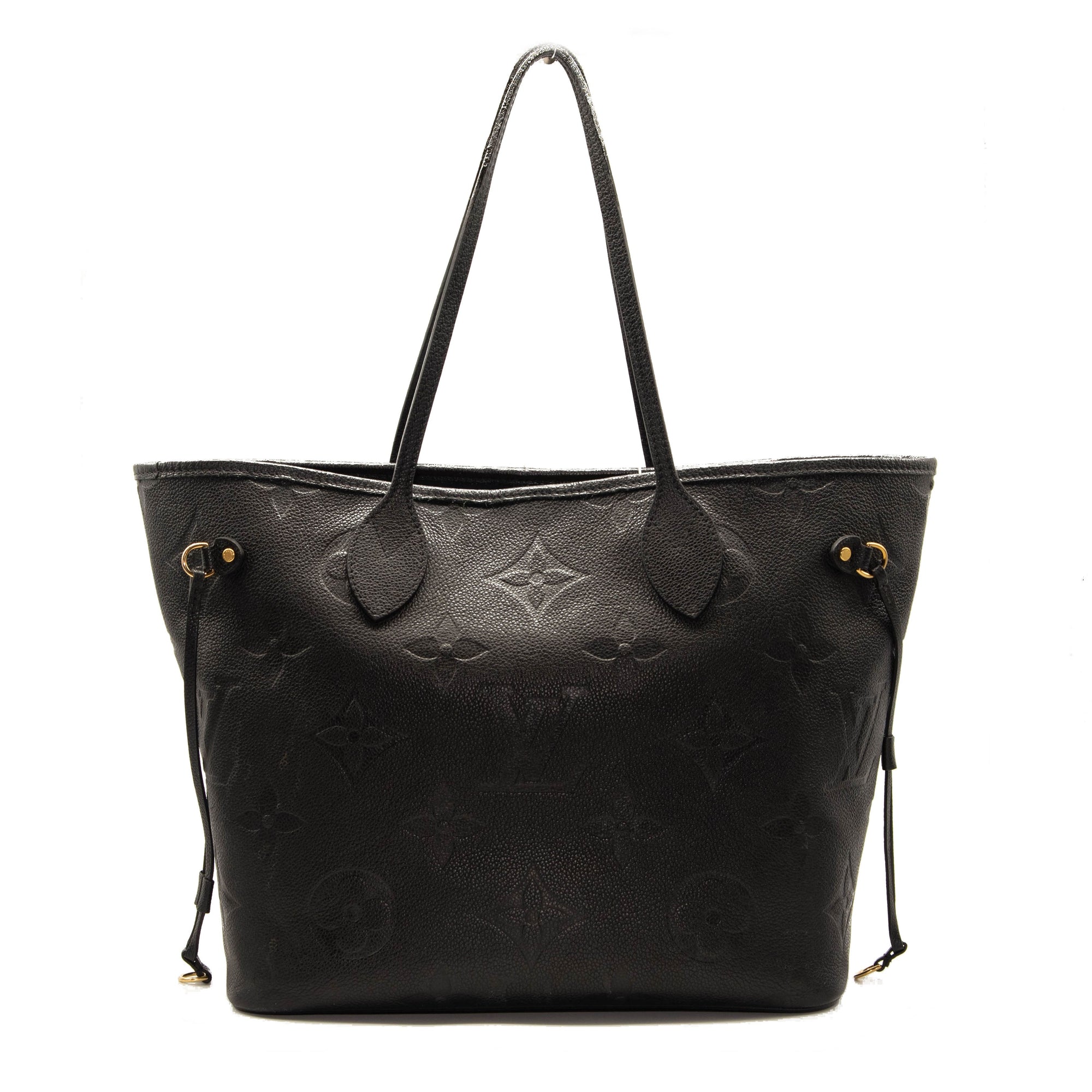 Louis Vuitton Empreinte Monogram Giant Neverfull MM Black Tote