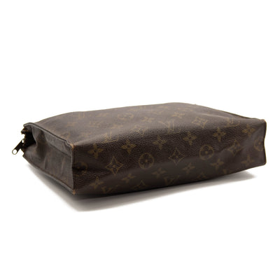 LOUIS VUITTON Monogram Toiletry Pouch 26 Brown