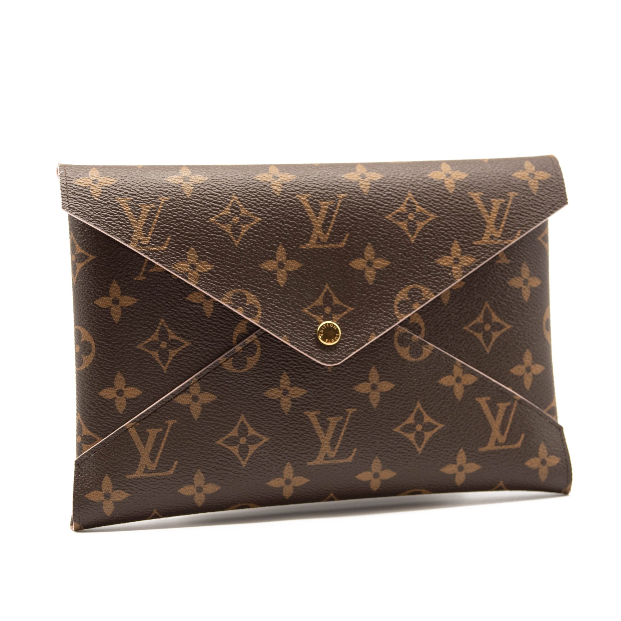 Louis Vuitton Monogram Large Kirigami Pochette Insert Rose Ballerine