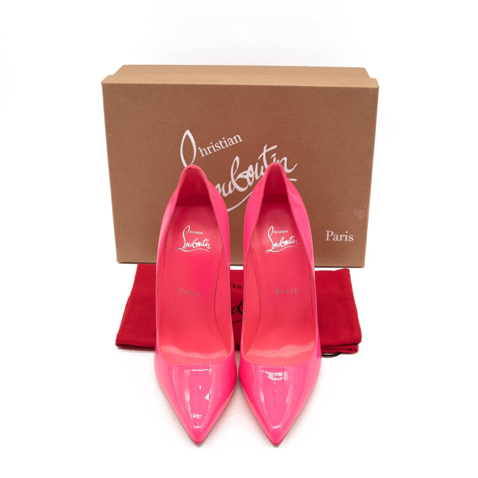 NEW Christian Louboutin So Kate Pointed Toe Pump 133 mm EU 38