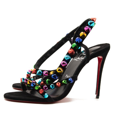 Christian Louboutin Spikita Strap Slingback Sandal (Women) EU 39.5