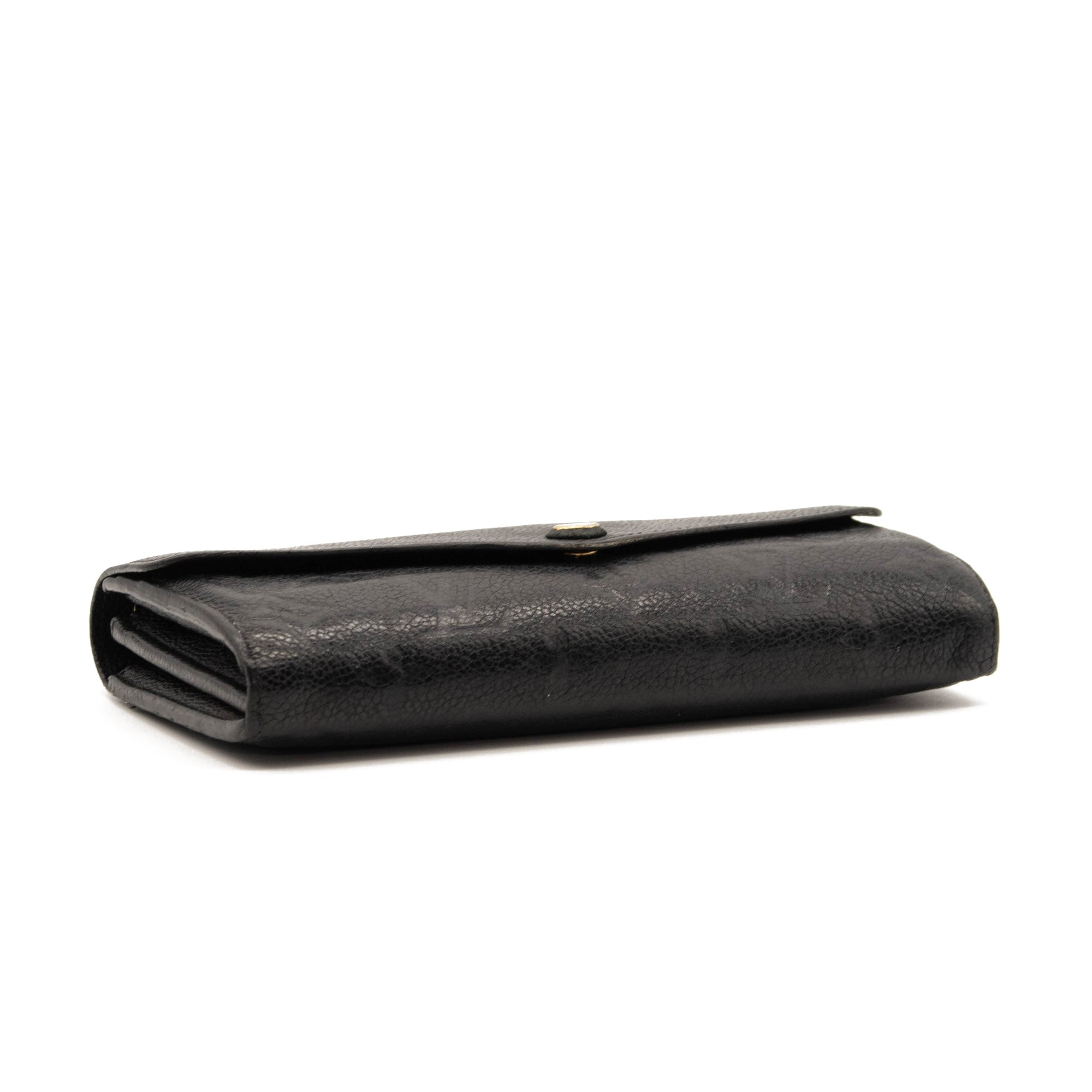 Louis Vuitton Empreinte Sarah Wallet NM Black
