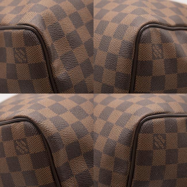 Louis Vuitton Keepall Damier Ebene 50 Brown Coated Canvas Weekend/Travel Bag
